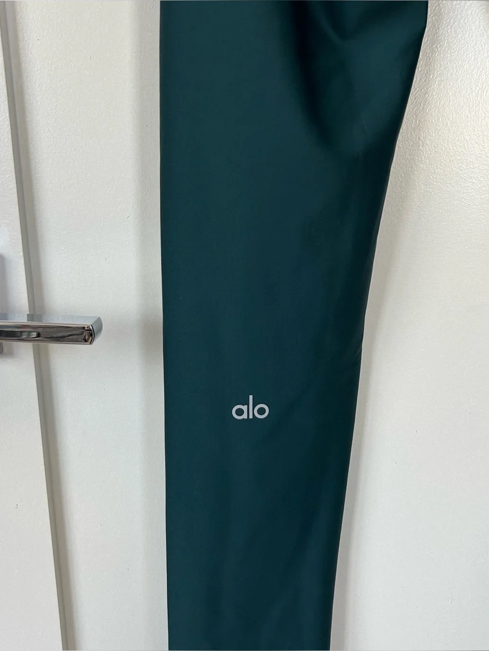 Alo Yoga Airlift Disco Daze Onesie Midnight Green Size Small